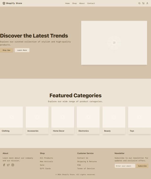 Thumbnail for prompt: Can you build a shopify based website?