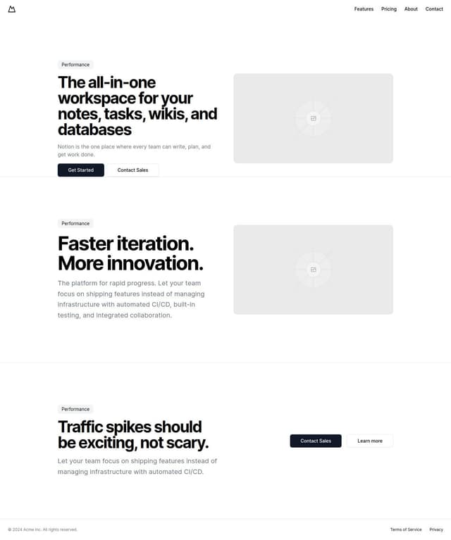 Thumbnail for prompt: notion landing page
