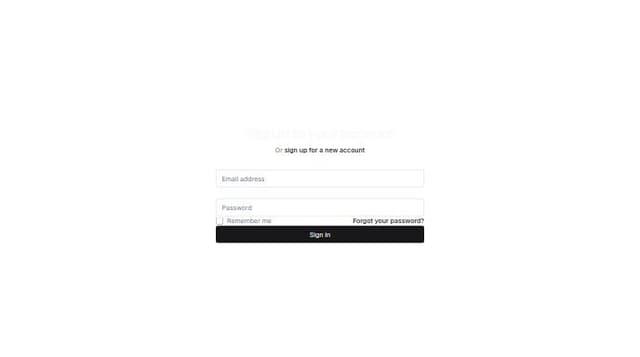Thumbnail for prompt: A login page with Clerk
