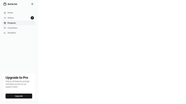 Thumbnail for prompt: create one sidebar with radix