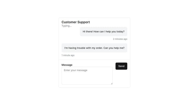 Thumbnail for prompt: create a ai chat interface using shadcn/ui