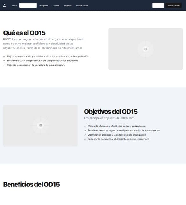 Thumbnail for prompt: PAGINA WEB SOBRE EL OD15, QUE MUESTRE PRIMERO QUE ES EL ODS15, LUEGO QUE MUESTRE TIPOS DE ECOSISTEMAS TERRESTRES CON SU IMAGEN E INFORMACION, CON UNA BARRA DE BUSQUEDA, Y AL FINAL UN APARTADO DE COMENTARIOS 