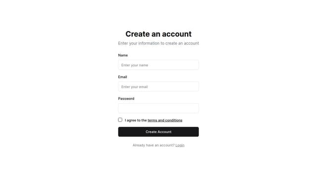 Thumbnail for prompt: create account