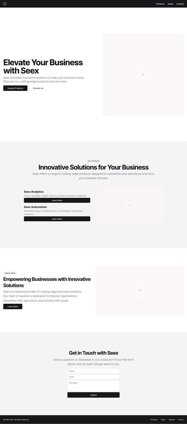Thumbnail for prompt: seex website