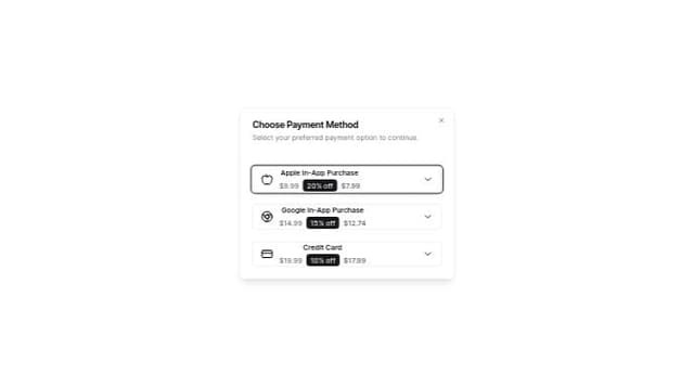 Thumbnail for prompt: options height should be bigger than