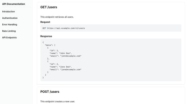 Thumbnail for prompt: api documentation