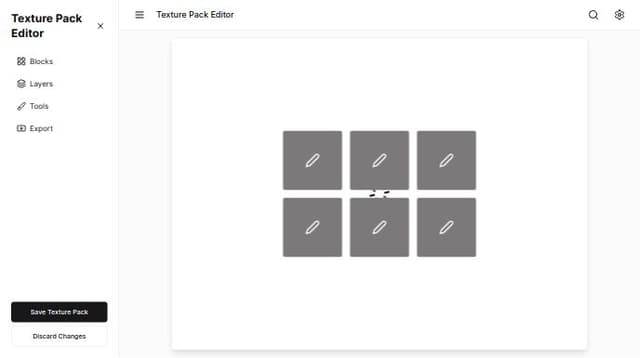 Thumbnail for prompt: make it like Photoshop but for Minecraft Texture packs and simple