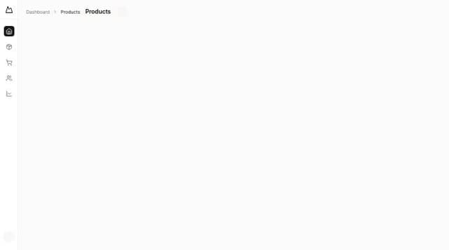 Thumbnail for prompt: shadcn app shell, the sidebar responsive