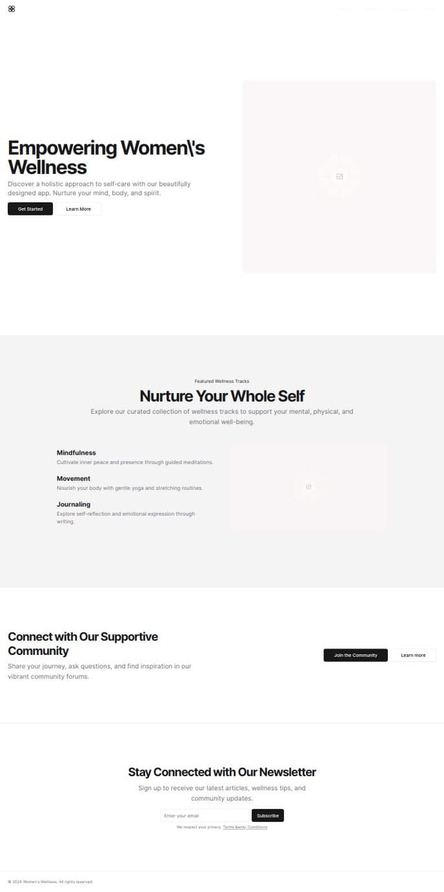 Thumbnail for prompt: flutter app for woman