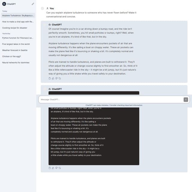 Thumbnail for prompt: make the input text area beter looking
