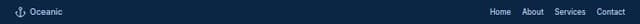 Thumbnail for prompt: i want deep sea theme navbar