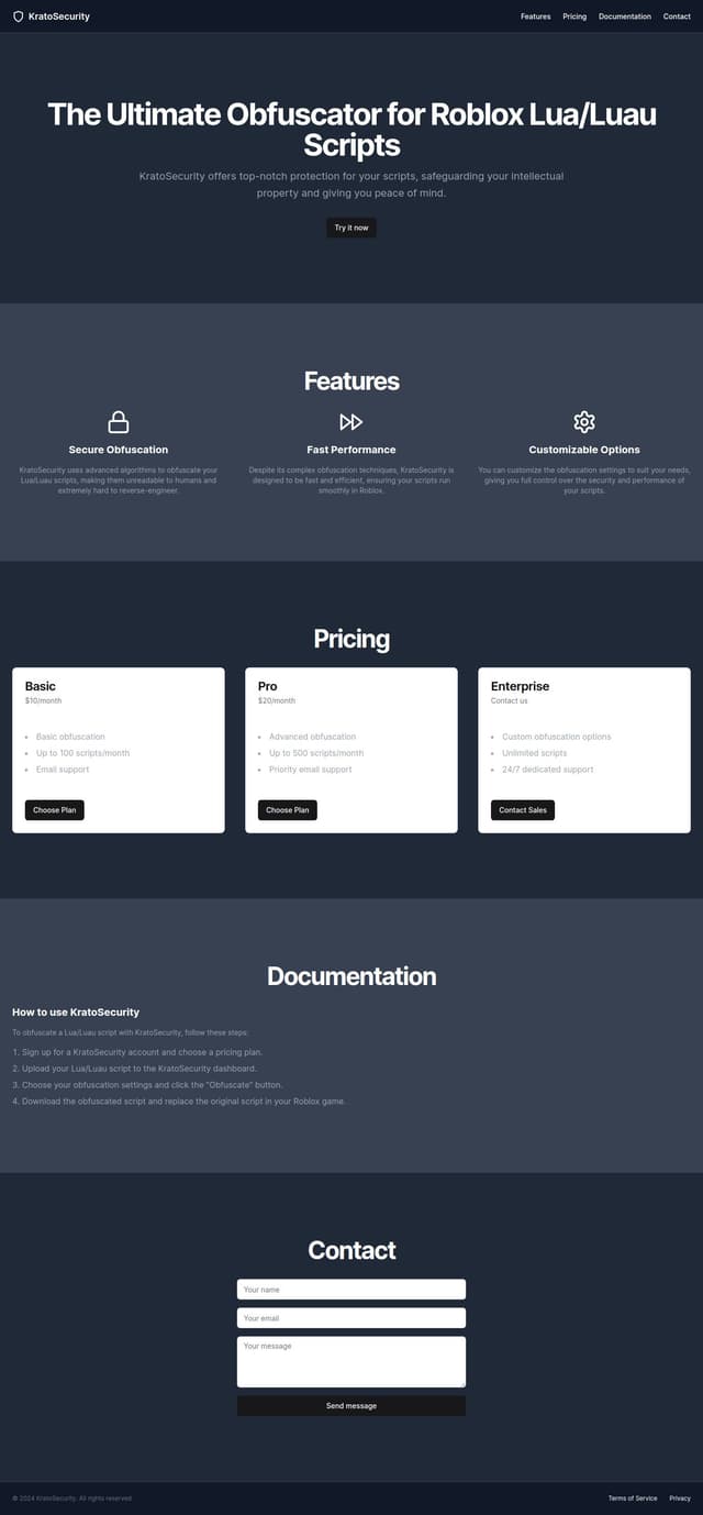 Thumbnail for prompt: Can you make this modern and be dark mode, remove the signup, and make it be really advanced