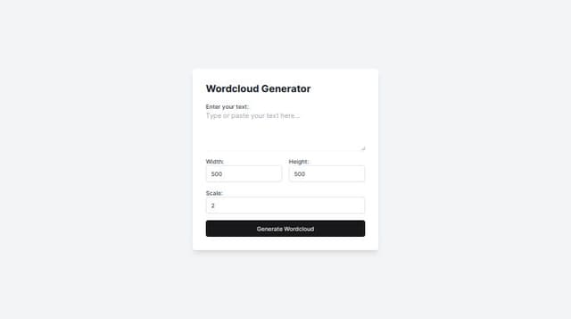 Thumbnail for prompt: Remove color palette and make the scale a number input, like 0.1 0.5 1 etc