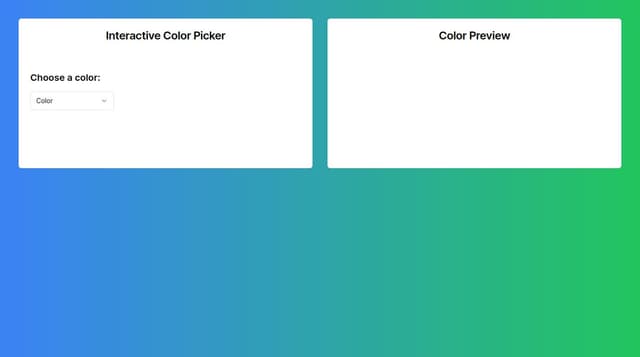 Thumbnail for prompt: linear gradient background style in tailwind css