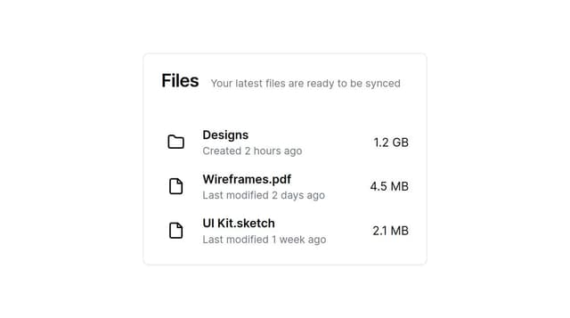 Thumbnail for prompt: create a dropbox ui clone, so a quick stylish black and white interface to upload and check on files