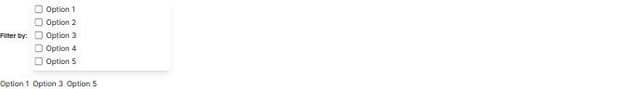 Thumbnail for prompt: create a combobox with checkbox and filters
