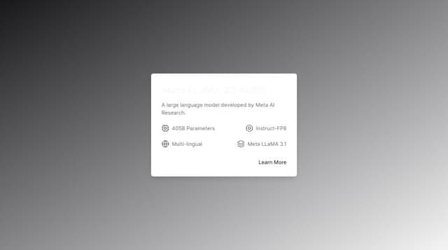 Thumbnail for prompt: https://modelscope.cn/models/LLM-Research/Meta-Llama-3.1-405B-Instruct-FP8