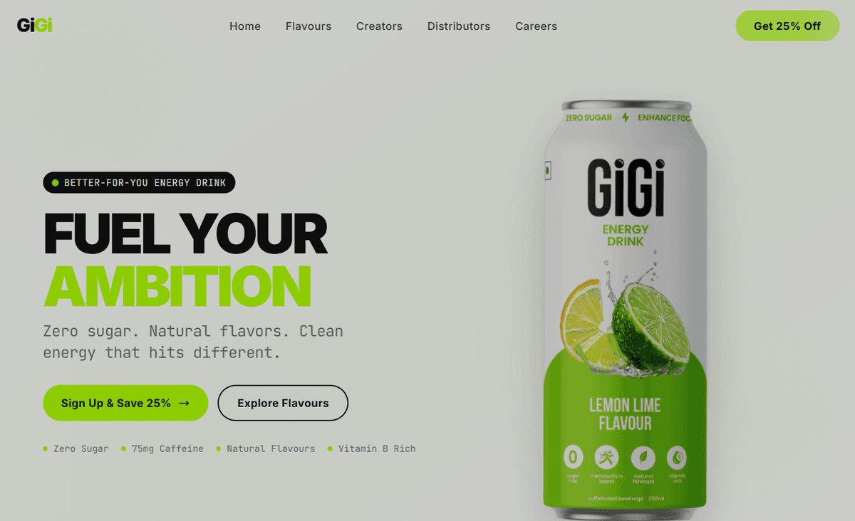 Modern Musician Landing Page - Landing Pages Templates - v0 by Vercel