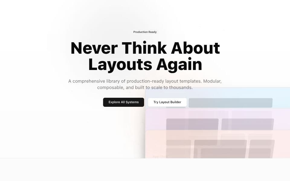 Layout Templates - Editable & AI-Powered | v0 by Vercel
