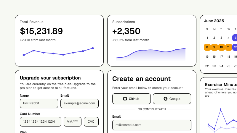 Design system preview