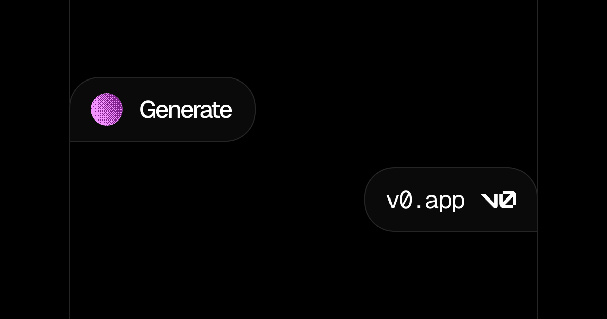 Generate - v0 by Vercel