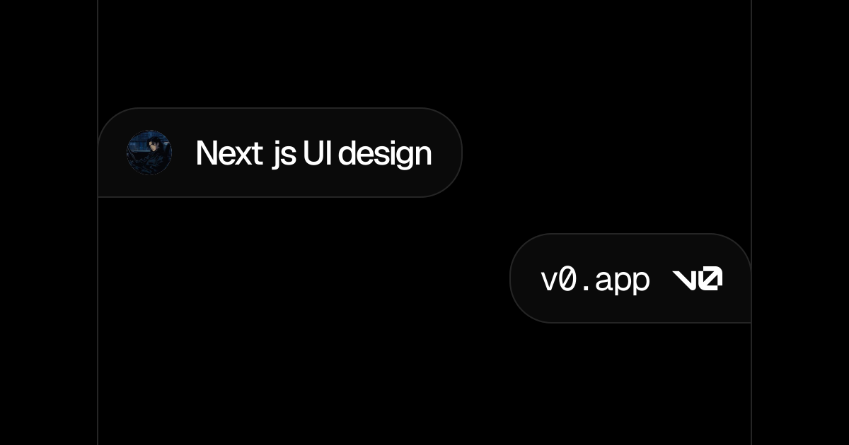 Next js UI design - v0 by Vercel