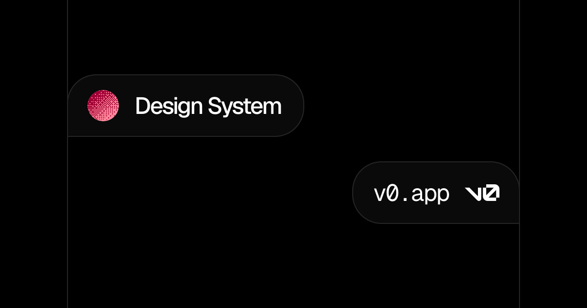 Design System - v0 by Vercel