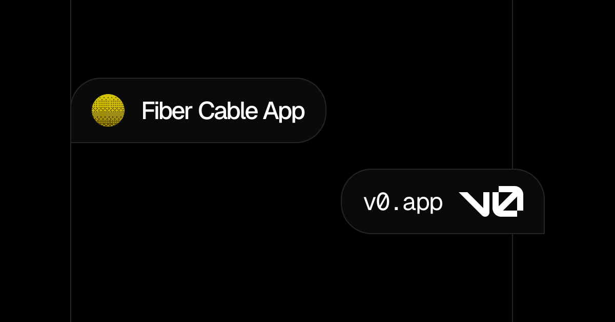 Fiber Cable App - v0 by Vercel