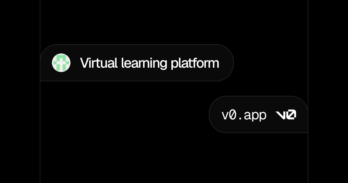 Virtual learning platform - v0 by Vercel