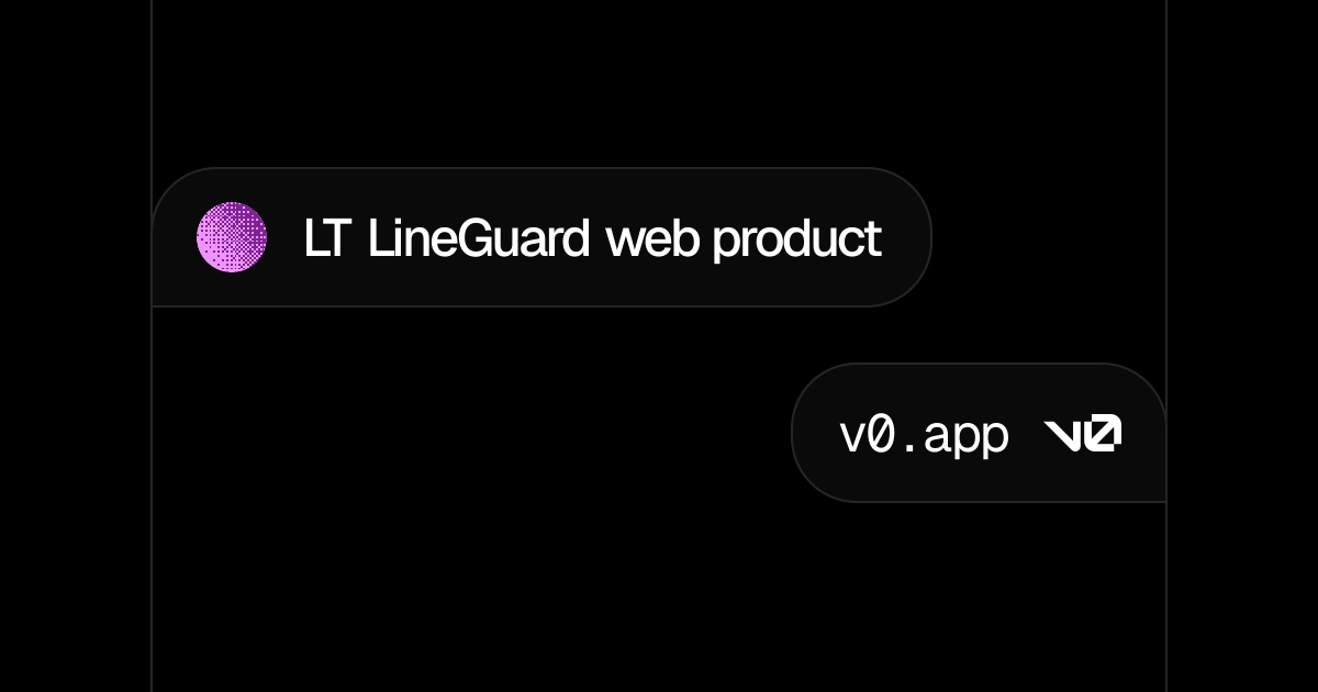 LT LineGuard web product - v0 by Vercel
