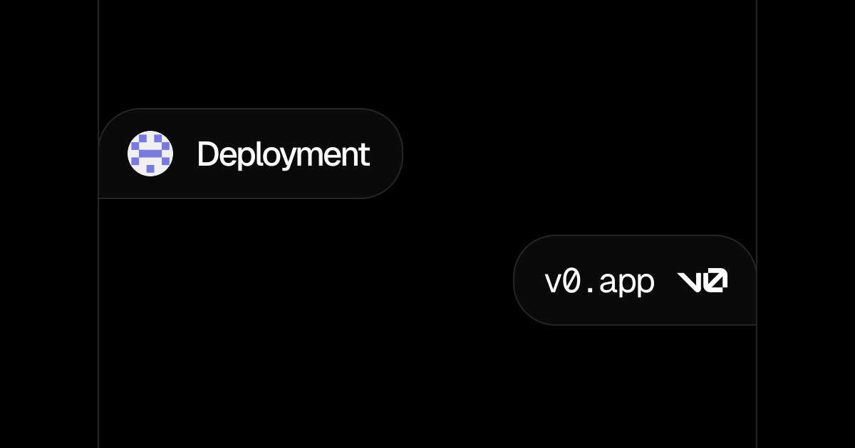 Deployment - v0 by Vercel