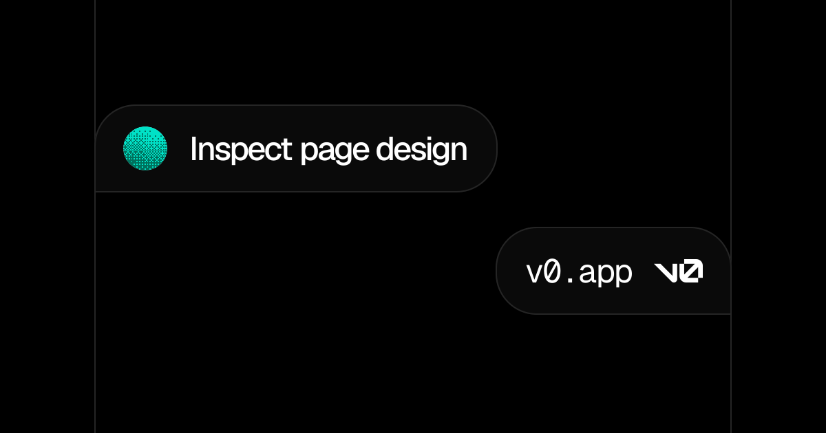 Inspect page design - v0 by Vercel