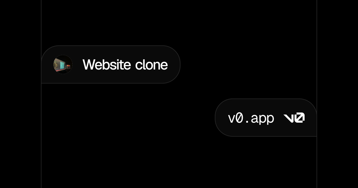 Website clone - v0 by Vercel
