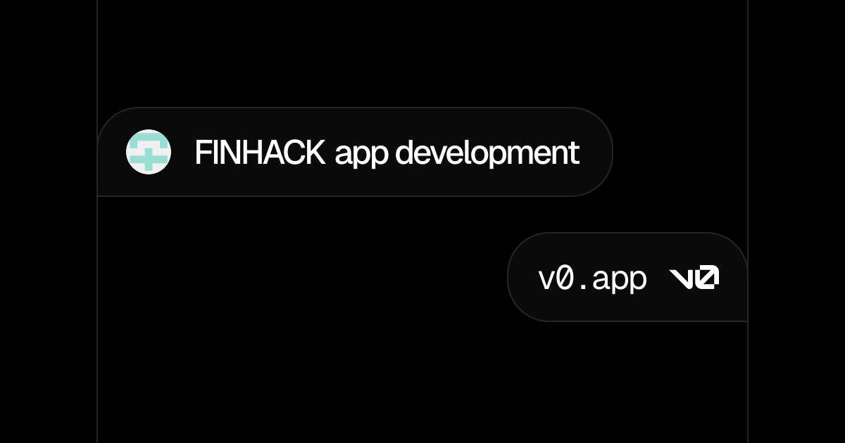 FINHACK app development - v0 by Vercel