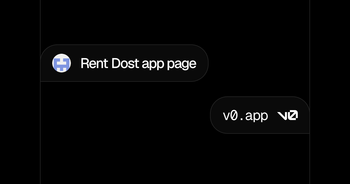 Rent Dost app page - v0 by Vercel