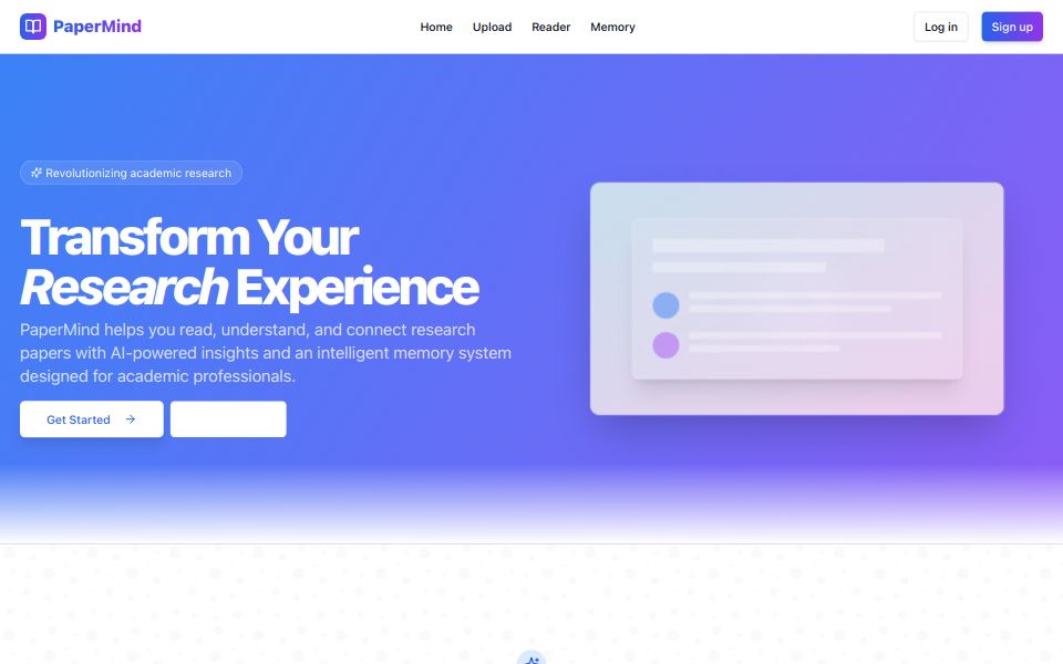 Research paper app - Apps & Games Templates - v0 by Vercel