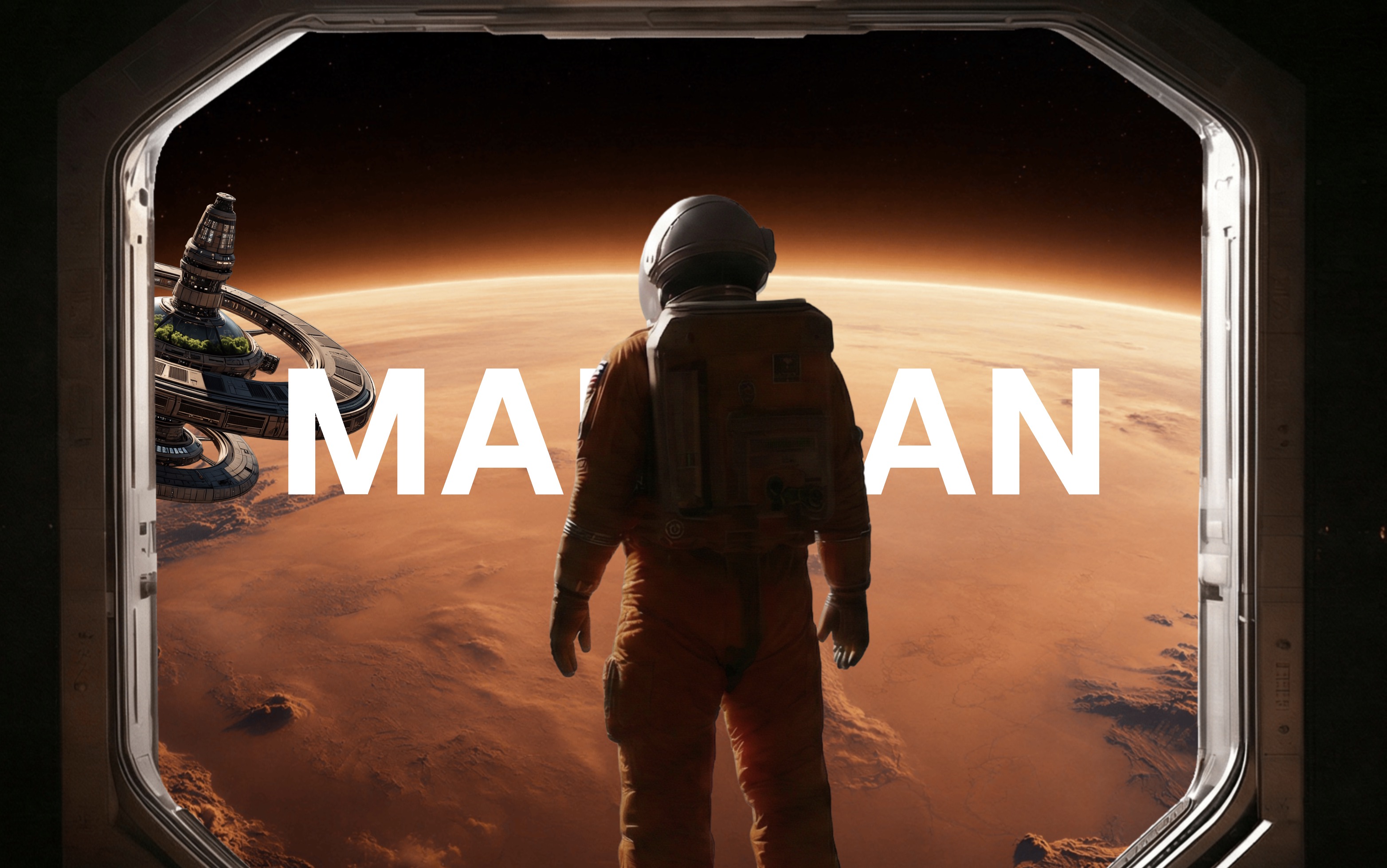 Martian Parallax Experience — Free Landing Page v0 template preview built with Next.js and Tailwind CSS