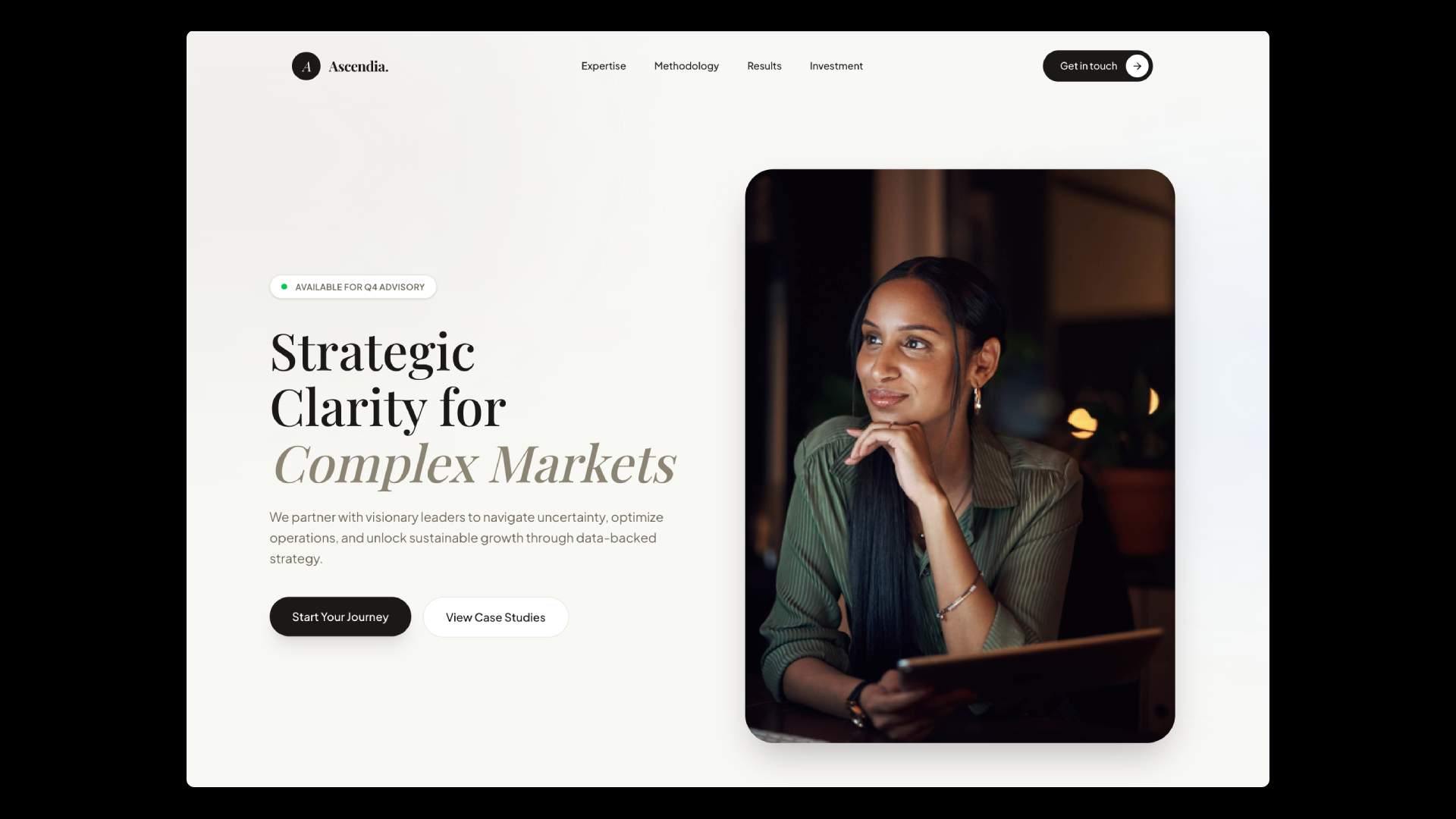 Consulting Agency Template - Landing Pages Templates - v0 by Vercel