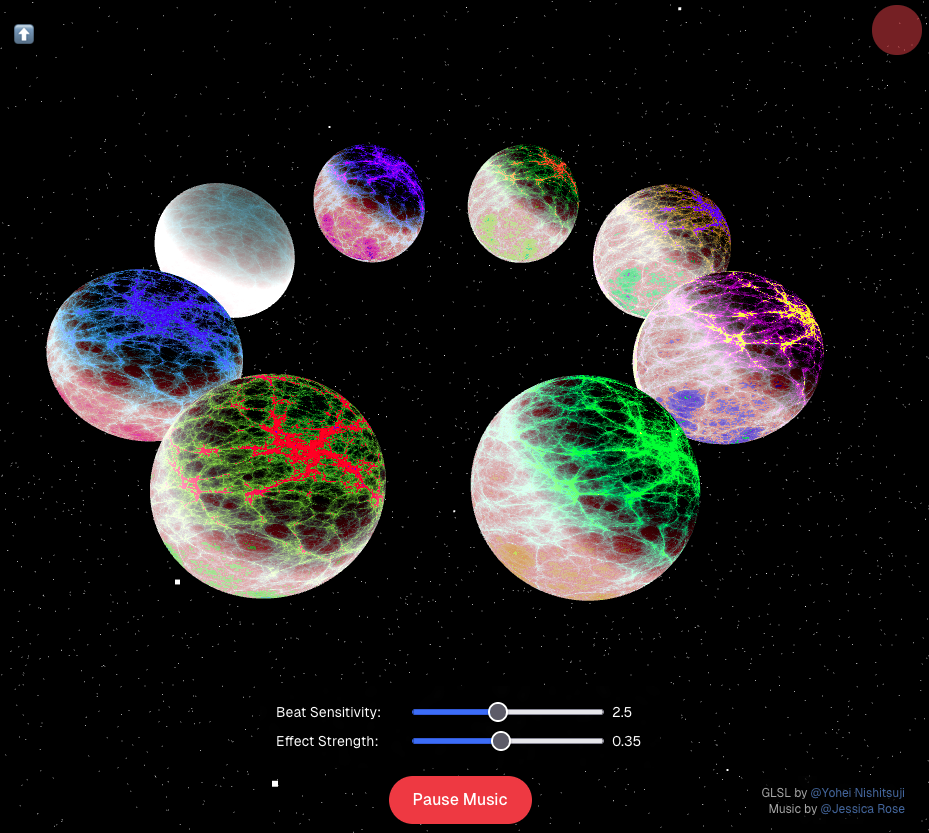 microbe sphere with music Apps & Games Templates v0 by Vercel