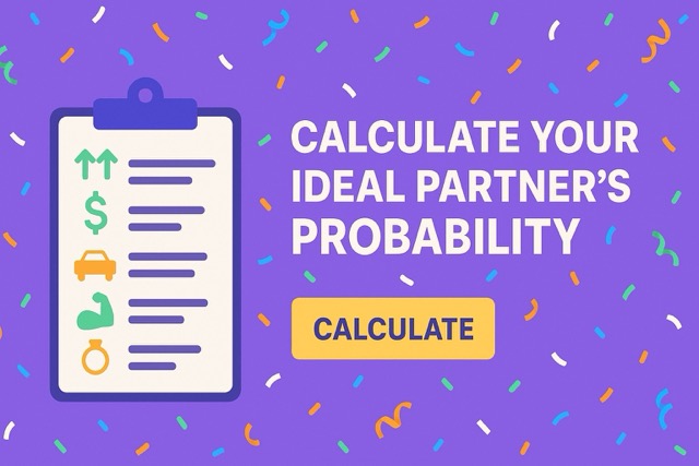 Find your Partner - Ultimate Love probability Calculator - - v0 by Vercel
