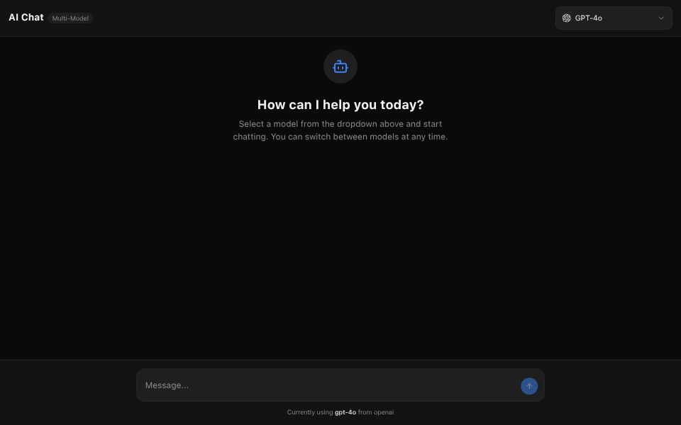 Model Selector Component - Agents Templates - v0 by Vercel