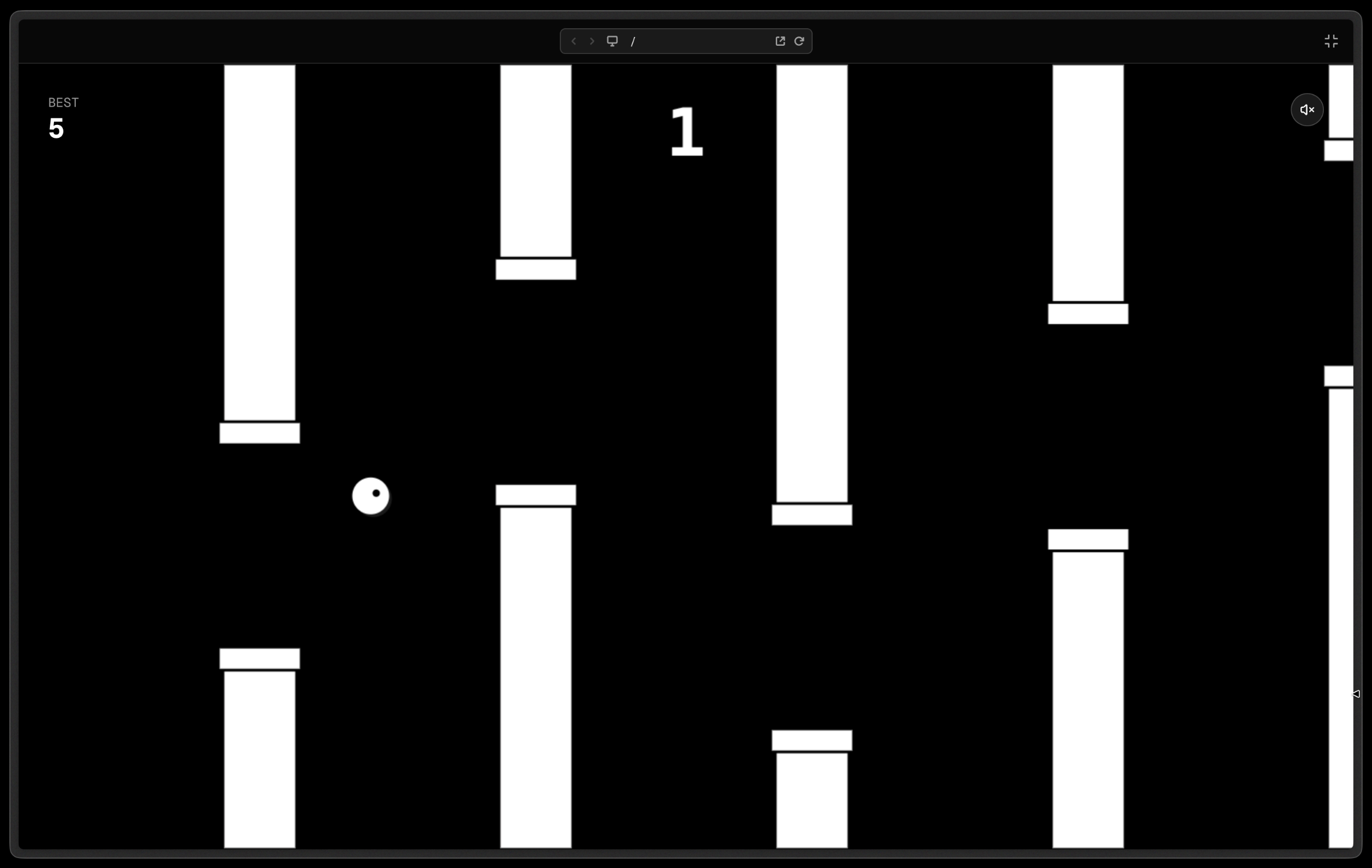 Flappy Bird Game Built with v0 Apps & Games Templates v0 by Vercel