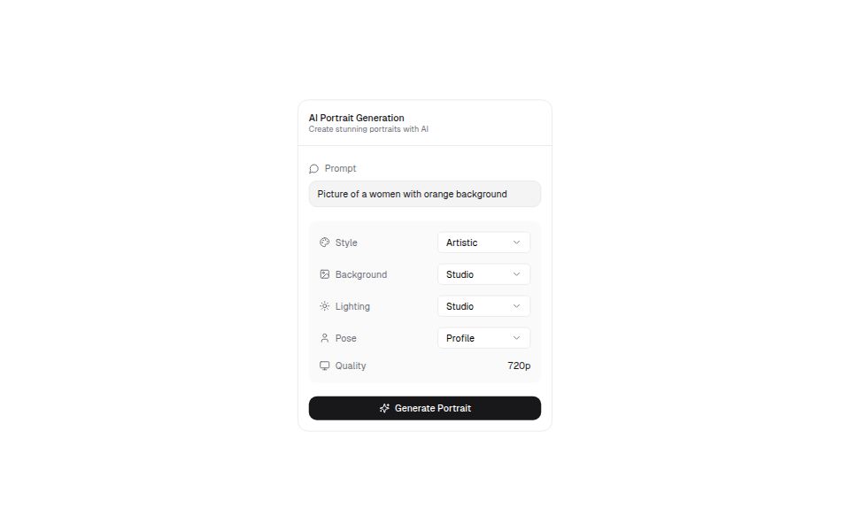 Ai Card Generation - AI Templates - v0 by Vercel