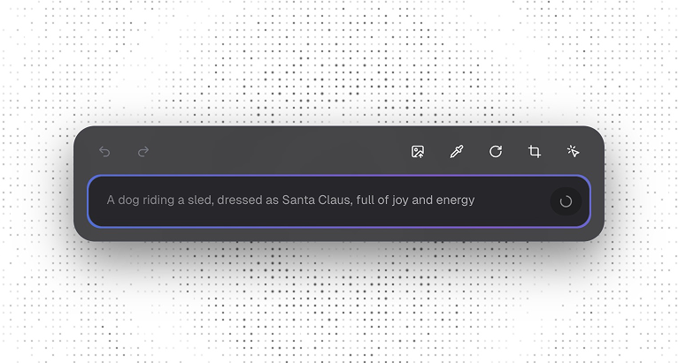 AI Toolbar with Nano Banana — Free AI v0 template preview built with Next.js and Tailwind CSS