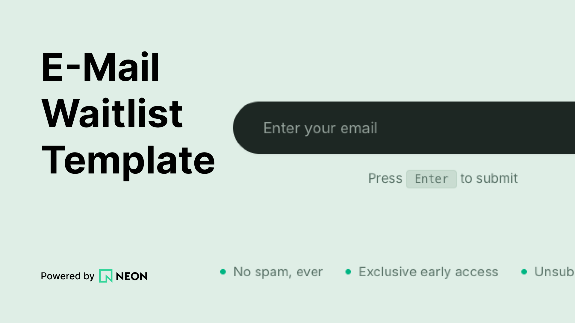 Waitlist Hero Section - Landing Pages Templates - v0 by Vercel
