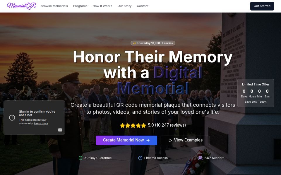 memorialqrwebsitecode - Components Templates - v0 by Vercel
