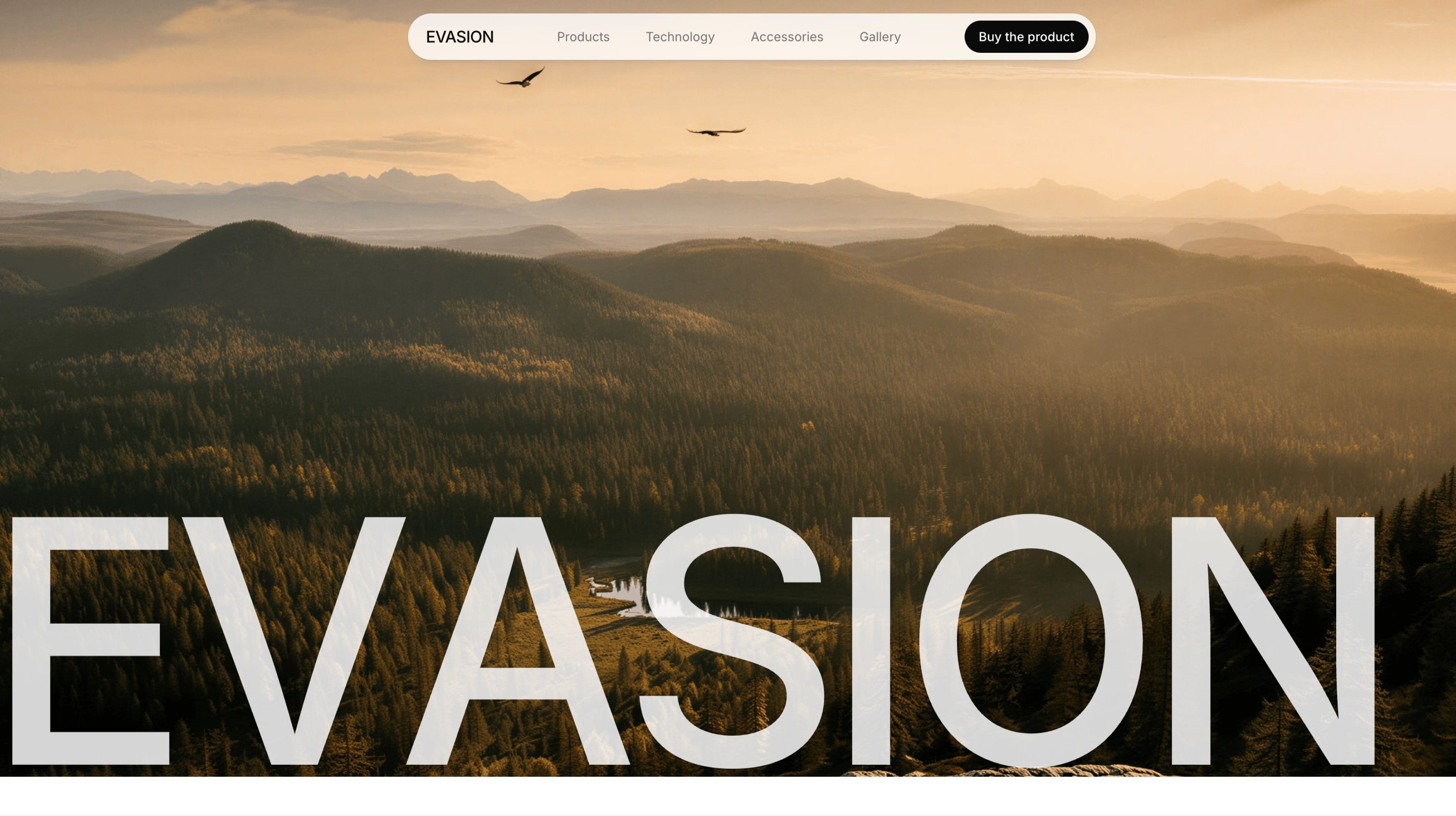 Evasion — Free eCommerce v0 Template — Free E-commerce v0 template preview built with Next.js and Tailwind CSS