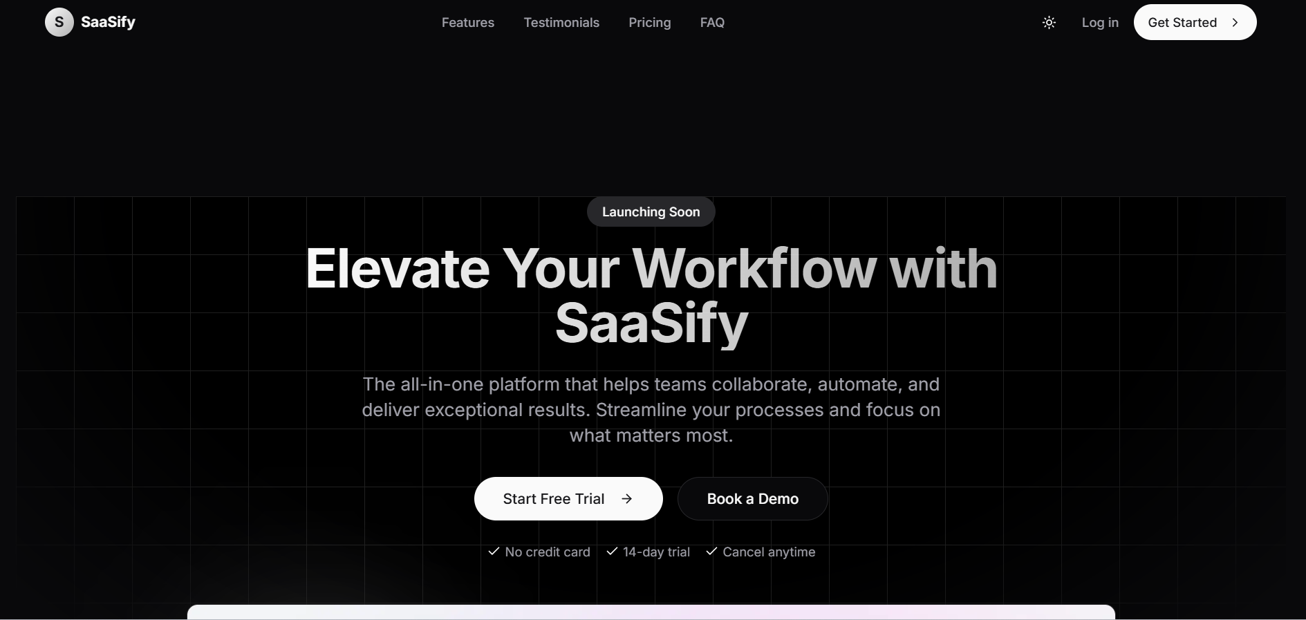 Saas Landing Page - Landing Pages Templates - v0 by Vercel