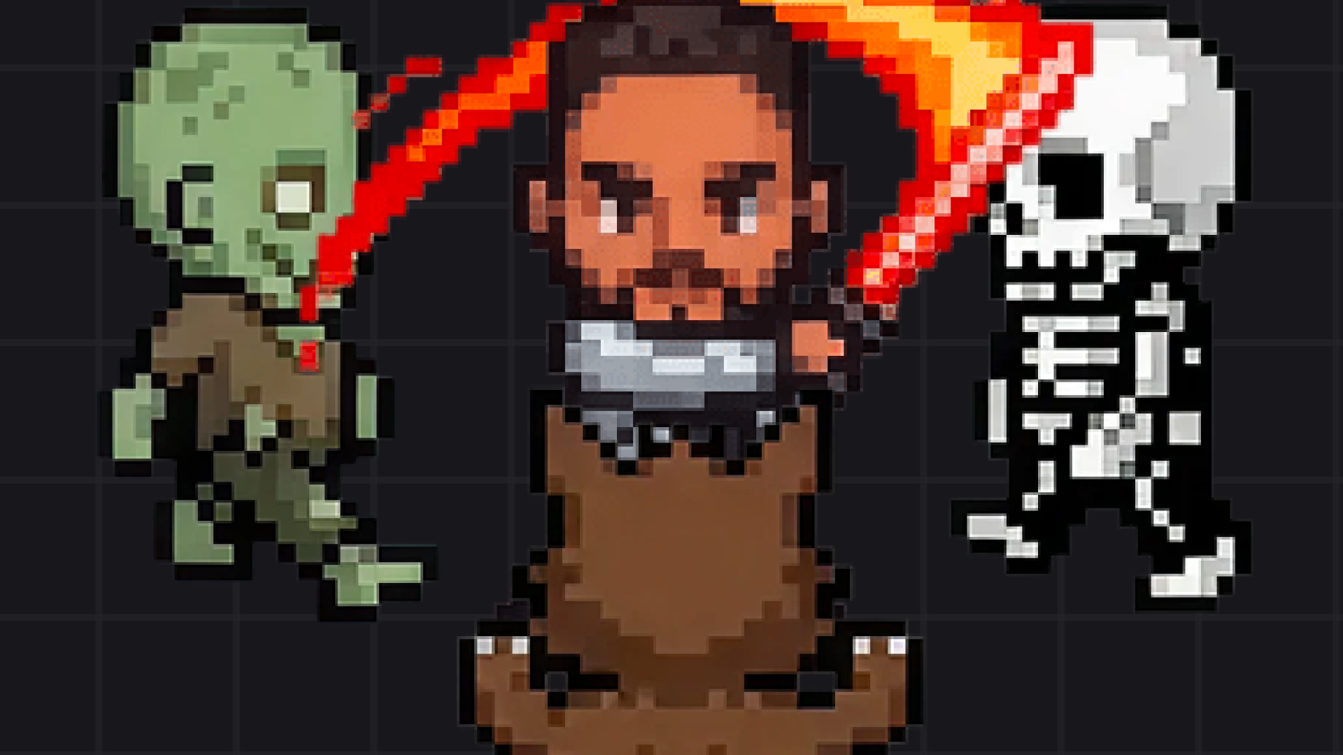 Pixel Survivor Apps & Games Templates v0 by Vercel