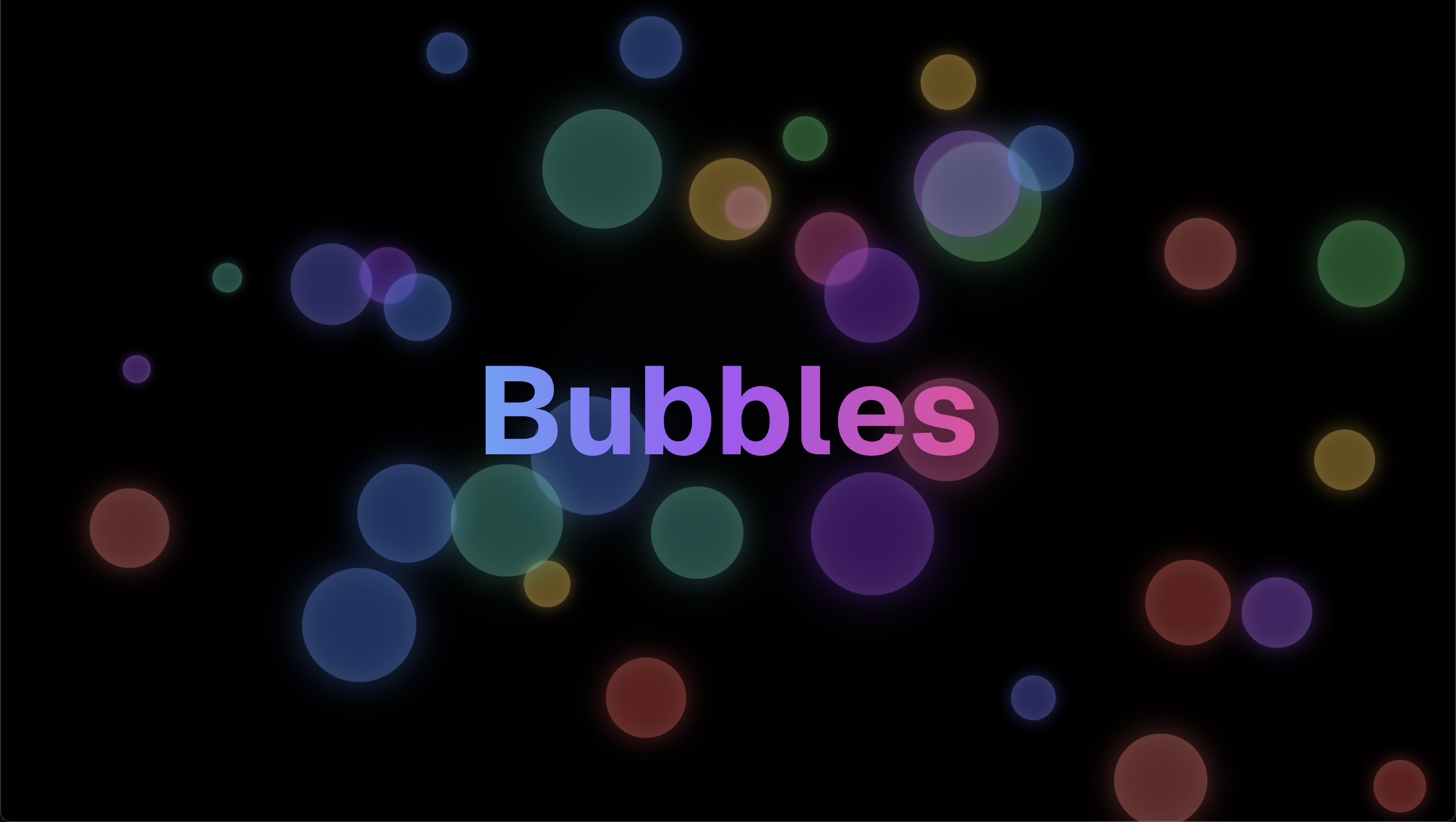 Dynamic bubble animation - v0 by Vercel